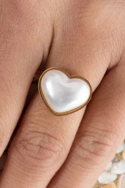 Anillo Cuore Perla