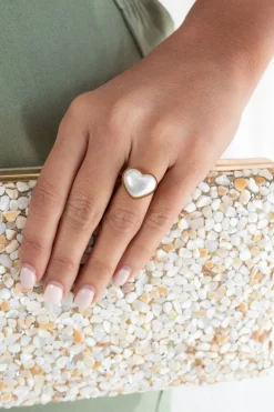 Anillo Cuore Perla