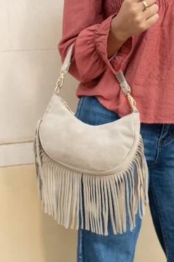 Bolso Baguette Flecos