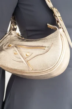 Bolso Baguette Metalizado