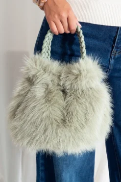 Bolso Peluche Olive