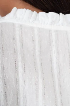 Camisa Volantes Sweet Cotton