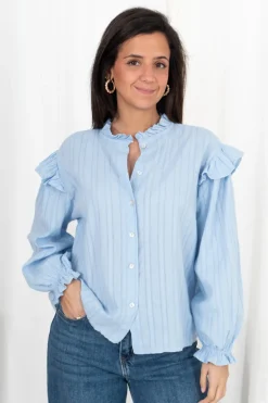 Camisa Volantes Sweet Cotton