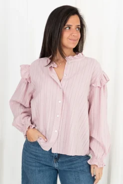 Camisa Volantes Sweet Cotton