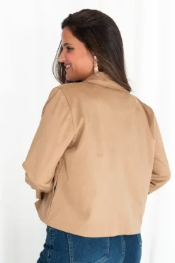 Chaqueta Corta Antelina