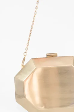 Clutch Cofre Gold