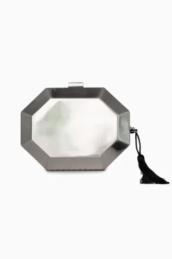 Clutch Cofre Silver