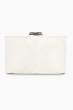 Clutch Entrelazado Blanco