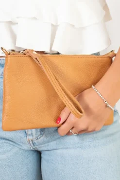 Clutch Liso Piel