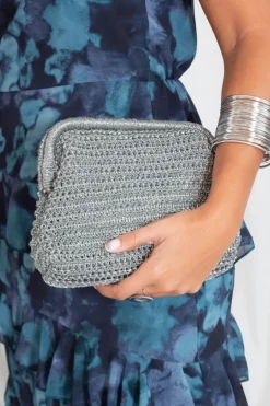 Clutch Lurex Crochet