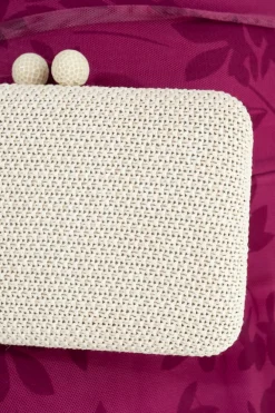 Clutch Raffia Bolas