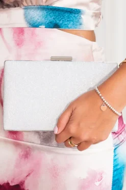 Clutch Sparkle Silver