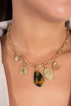 Collar Charms Golden