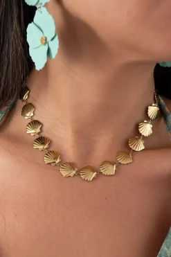Collar Golden Conchas