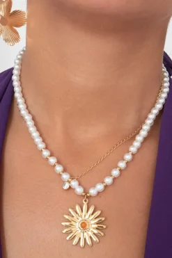 Collar Perlas Margarita