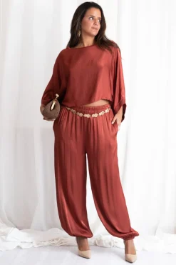 Pantalón Bombacho Raso