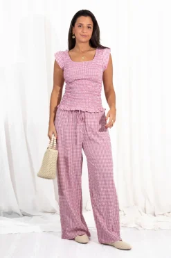 Pantalón Vichy Ítaca