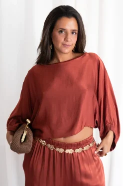Top Poncho Raso