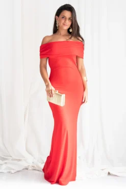Vestido Bardot Espalda Abierta