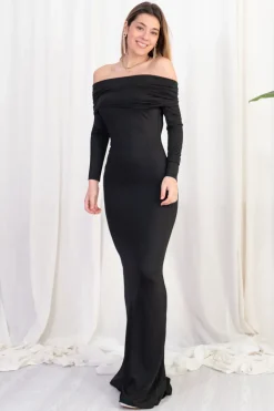 Vestido Bardot Espalda Descubierta