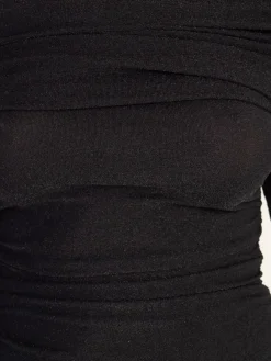 Vestido Bardot Lurex