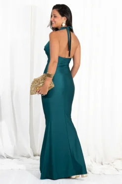Vestido Cascada Ceñido