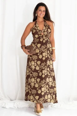 Vestido Choco Estampado