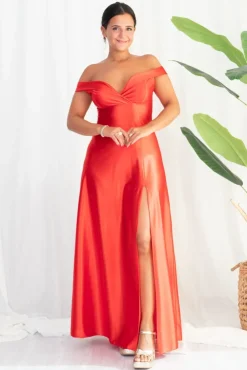 Vestido Gala Elástico Brillante