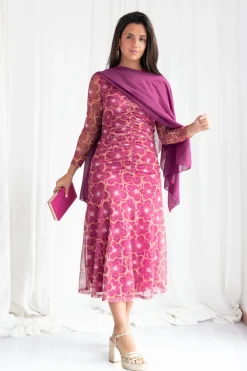 Vestido Margaritas Gasa