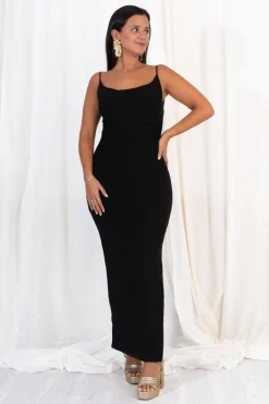 Vestido Maxi Lurex Drapeado