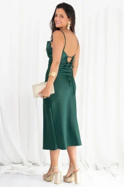 Vestido Midi Raso
