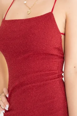 Vestido Mini Lurex